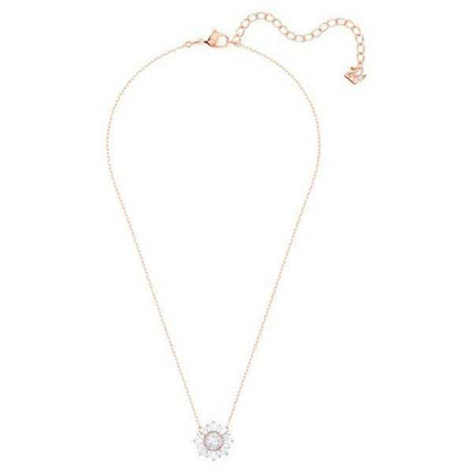 Swarovski Idyllia placcato oro rosa e ciondolo in zirconia 5451376 per donna