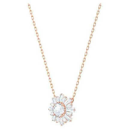 Swarovski Idyllia placcato oro rosa e ciondolo in zirconia 5451376 per donna