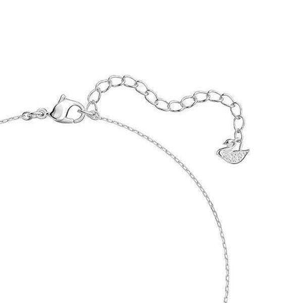Collana Swarovski Stilla Attract placcata in rodio e zirconi 5510696 per donna