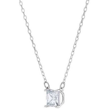 Collana Swarovski Stilla Attract placcata in rodio e zirconi 5510696 per donna