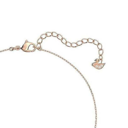 Collana Swarovski Stilla Attract con cristalli trasparenti e tono oro rosa 5510698 per donna