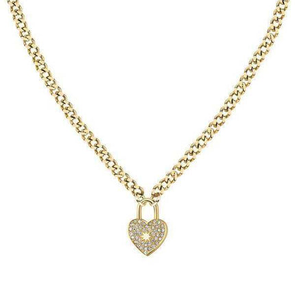 Collana Morellato Abbraccio in acciaio inossidabile tono oro SABG25 da donna