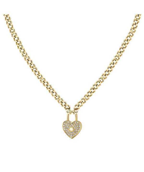 Collana Morellato Abbraccio in acciaio inossidabile tono oro SABG25 da donna