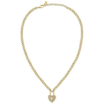 Collana Morellato Abbraccio in acciaio inossidabile tono oro SABG25 da donna