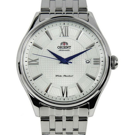 Orologio da uomo Orient in acciaio inossidabile con quadrante argento automatico SAC04003W0