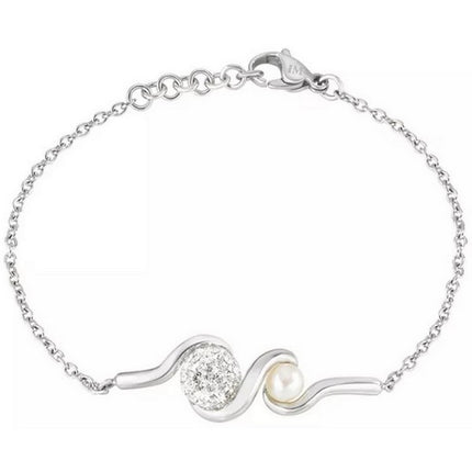 Bracciale Donna Morellato Luminosa Perle Coltivate In Acciaio Inossidabile SAET13
