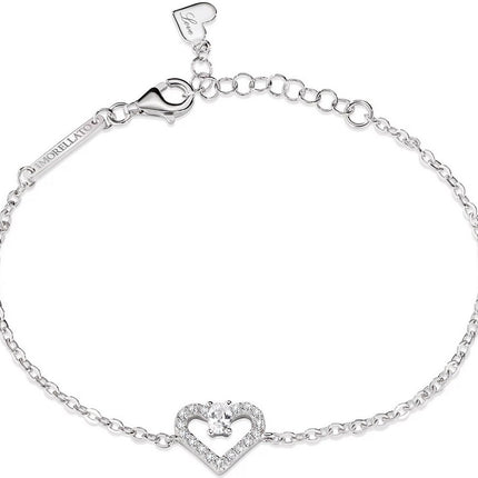 Bracciale Donna Morellato Cuori in Argento Sterling SAIV07