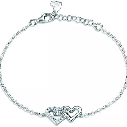 Bracciale Donna Morellato Cuori in Argento Sterling SAIV26