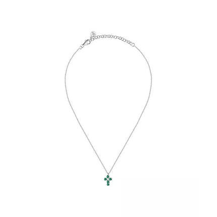Collana Morellato Tesori con Croce Verde SAIW214 da Donna