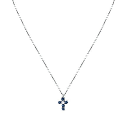 Collana Morellato Tesori con Croce Blu SAIW216 da Donna