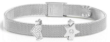 Morellato Sensazioni Bracciale Donna Maglia Acciaio SAJU02