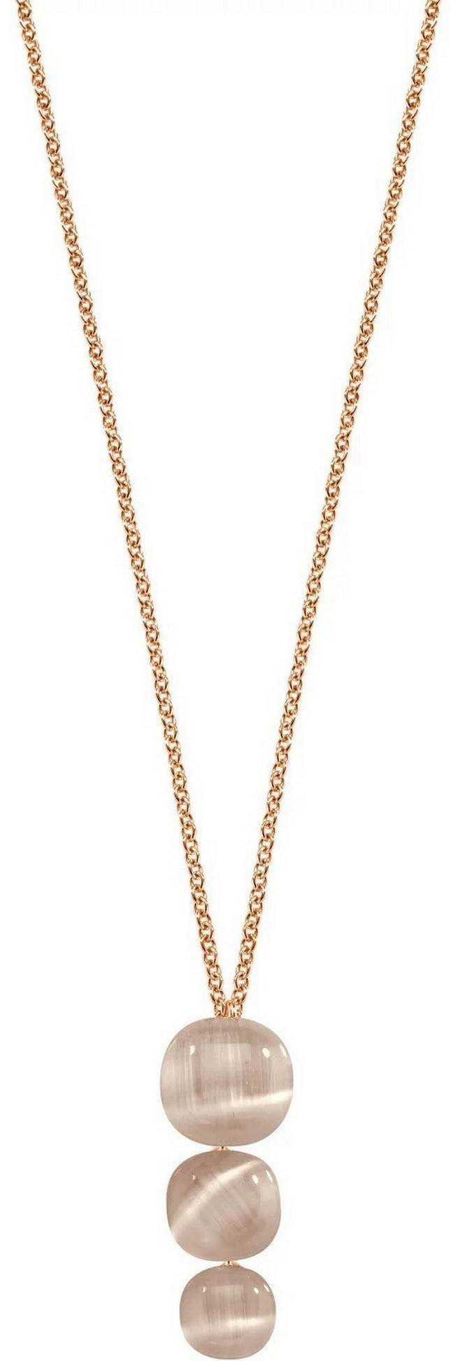 Morellato Gemma Collana da donna in argento sterling tonalità oro rosa SAKK74