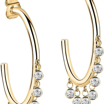 Orecchino da donna Morellato Cerchi in acciaio inossidabile tono oro SAKM55