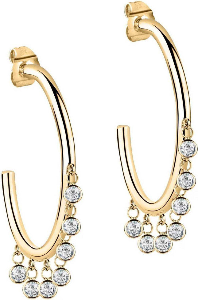 Orecchino da donna Morellato Cerchi in acciaio inossidabile tono oro SAKM55