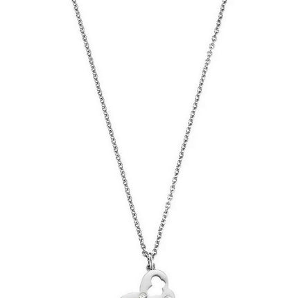 Morellato Allegra Collana Da Donna In Acciaio Inossidabile Con Cristalli Trasparenti SAKR01