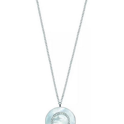Morellato Perfetta Collana da Donna con Pietra Zirconi Placcata Rodio SALX01