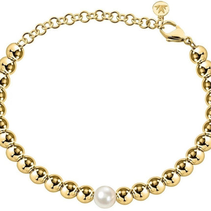 Bracciale Morellato Gioia da donna in acciaio tonalità oro SANG17
