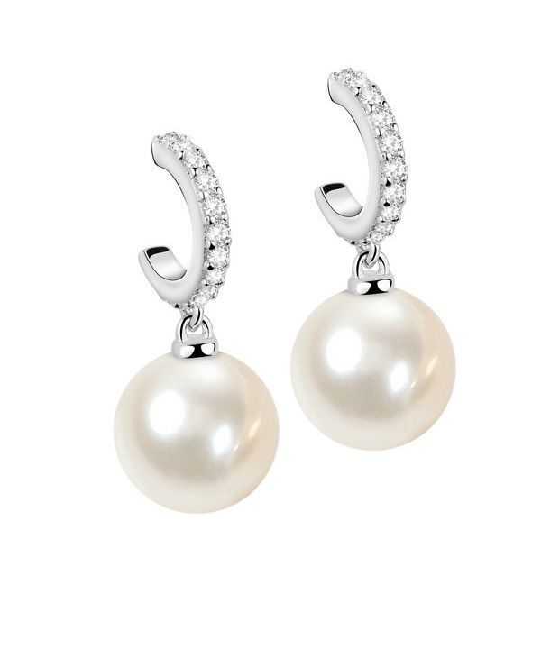 Orecchini Morellato Perla Essenziale tono argento SANH03 da donna
