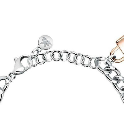 Bracciale Morellato Abbraccio in Acciaio e Bronzo SAUB10 da donna