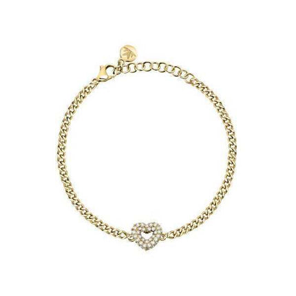 Bracciale Morellato Incontri in acciaio inossidabile tono oro SAUQ17 da donna