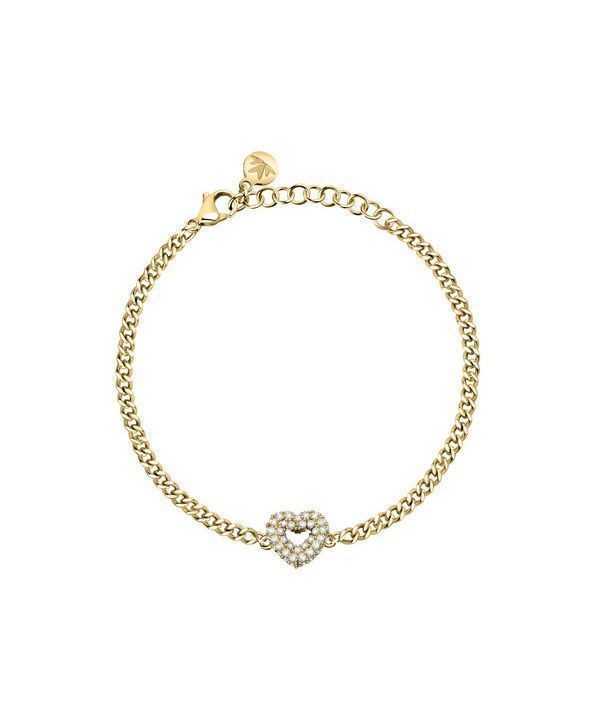 Bracciale Morellato Incontri in acciaio inossidabile tono oro SAUQ17 da donna