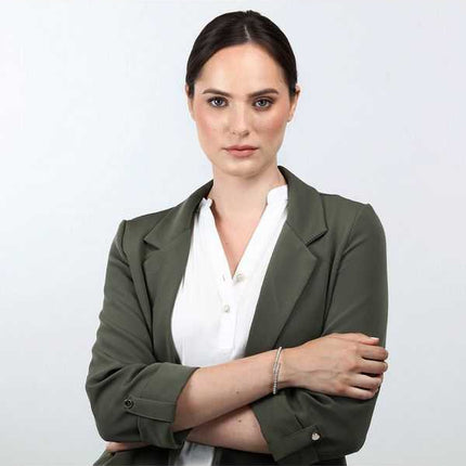 Bracciale Tennis Morellato Poetica in acciaio inossidabile Cool SAUZ36 da donna