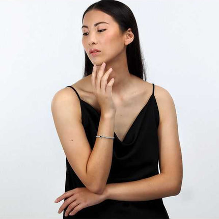 Morellato Tesori Bracciale tennis in argento 925 cool SAVB12 da donna