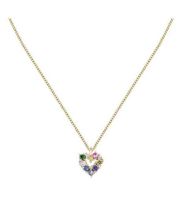 Collana Morellato Colori in acciaio inossidabile tono oro SAVY06 da donna