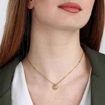 Collana Morellato Istanti in acciaio inossidabile tono oro SAVZ03 da donna