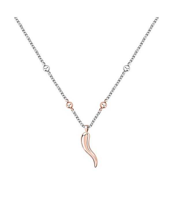 Collana Morellato Istanti in acciaio inossidabile tono oro rosa SAVZ04 da donna