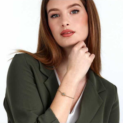 Bracciale Morellato Istanti in acciaio inossidabile tono oro SAVZ08 da donna