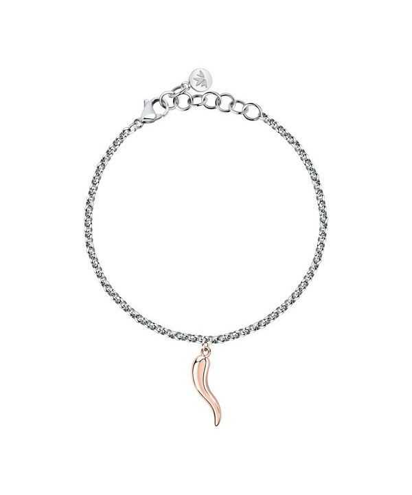 Bracciale Morellato Istanti in acciaio inossidabile oro rosa SAVZ11 da donna