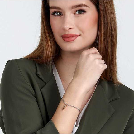 Bracciale Morellato Istanti in acciaio inossidabile oro rosa SAVZ11 da donna