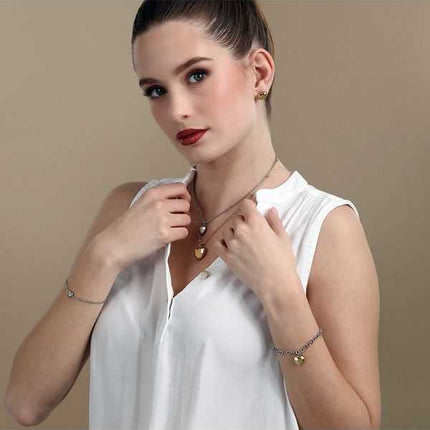 Orecchini Morellato Colori in acciaio inossidabile tonalità oro SAVY07 da donna