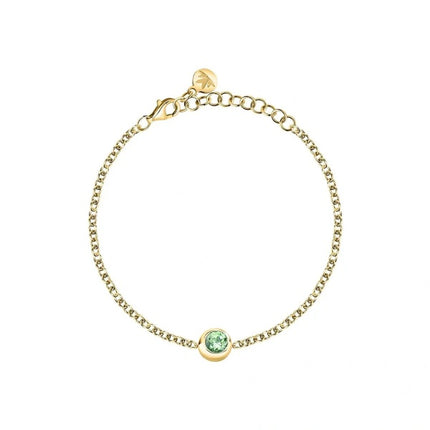 Bracciale Morellato Tesori Eterni Con Pietra Verde SAXN13 Da Donna