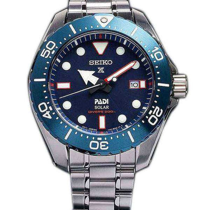 Orologio da uomo SBDJ015 edizione limitata 200M in edizione limitata Seiko Prospex PADI Titanium Solar Diver