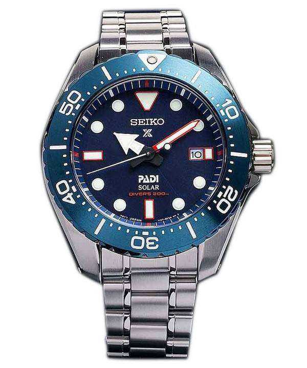 Orologio da uomo SBDJ015 edizione limitata 200M in edizione limitata Seiko Prospex PADI Titanium Solar Diver
