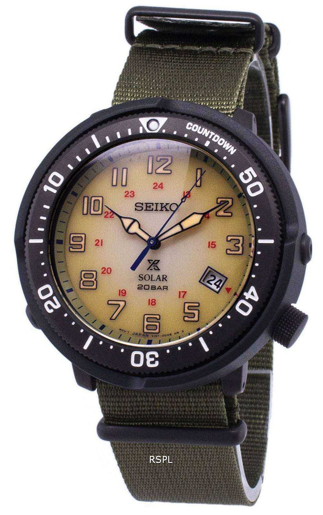 Orologio da uomo Seiko Prospex Fieldmaster Solar 200M SBDJ029 SBDJ029J1 SBDJ029J
