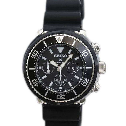 Orologio da uomo Seiko Prospex Solar Diver&#39;s Chronograph 200M Limited Edition SBDL037