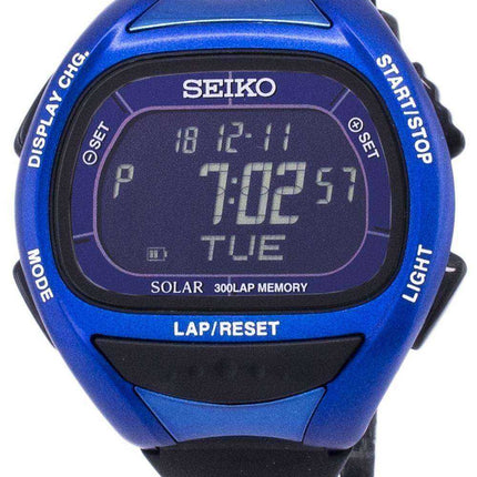 Seiko Prospex SBEF029 Super Runner Lap Memory Solar - Orologio da uomo