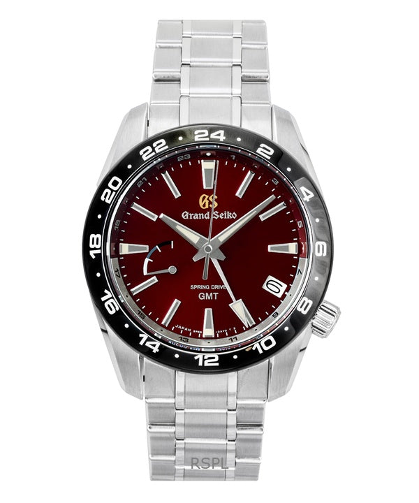 Orologio da uomo Grand Seiko Sport Limited Edition 20° anniversario GMT con quadrante rosso, automatico subacqueo SBGE305G 200M