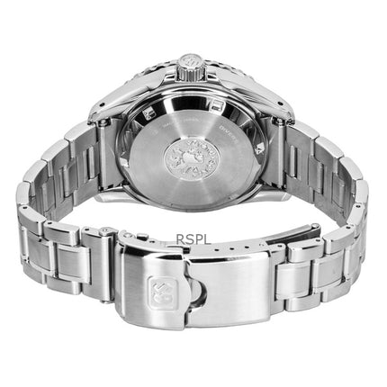 Orologio da uomo Grand Seiko Sport Hi-Beat in acciaio inossidabile con quadrante blu scuro, automatico, subacqueo, SBGH289G, 200 m