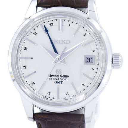 Grand Seiko HI-BEAT 36000 GMT Automatic Power Reserve 37 Jewels SBGJ017 Orologio da uomo
