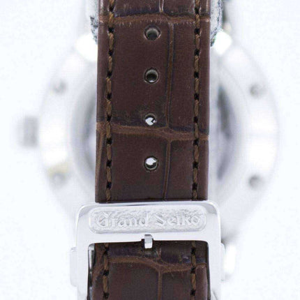 Grand Seiko HI-BEAT 36000 GMT Automatic Power Reserve 37 Jewels SBGJ017 Orologio da uomo
