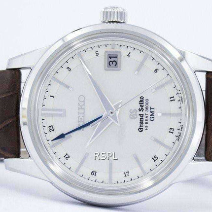 Grand Seiko HI-BEAT 36000 GMT Automatic Power Reserve 37 Jewels SBGJ017 Orologio da uomo