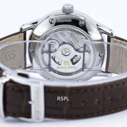 Grand Seiko HI-BEAT 36000 GMT Automatic Power Reserve 37 Jewels SBGJ017 Orologio da uomo