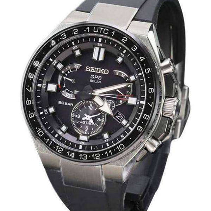 Seiko Astron SBXB169 GPS Solar Titanium Power Reserve Orologio da uomo fabbricato in Giappone