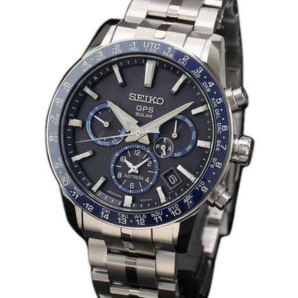Seiko Astron SBXC001 GPS Titanium Power Reserve Orologio da uomo fabbricato in Giappone