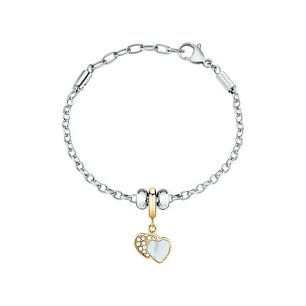 Bracciale Morellato Drops con cuore in oro SCZ1371 da donna