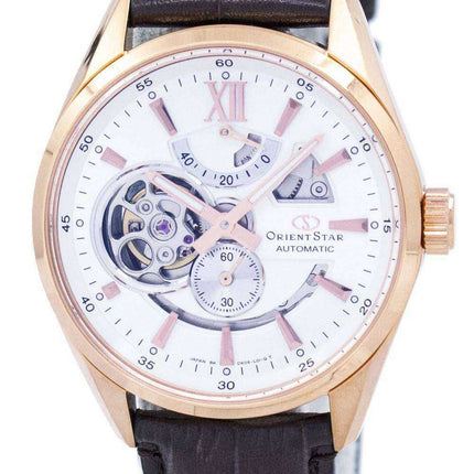 Orient Star Automatic Open Heart Riserva di carica giapponese Made SDK05003W Orologio da uomo